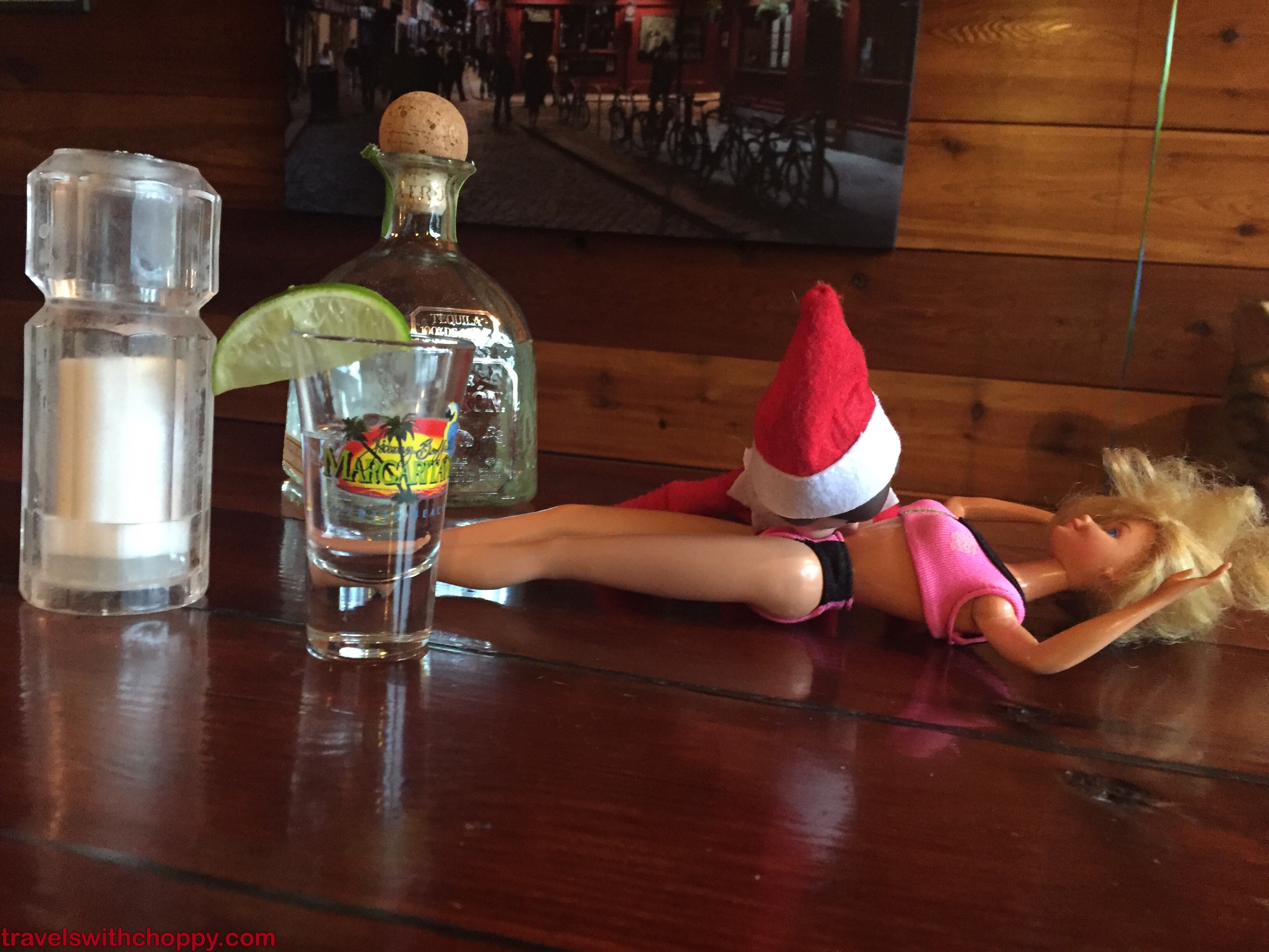 December 12 Elf on the Shelf: Body Shots! 